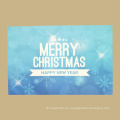 Venta al por mayor de buena calidad personalizada de felicitación de Navidad impresión hecha a mano tarjetas de Navidad creativas